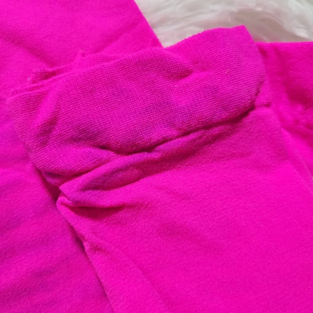 Hot Pink Footless Tights